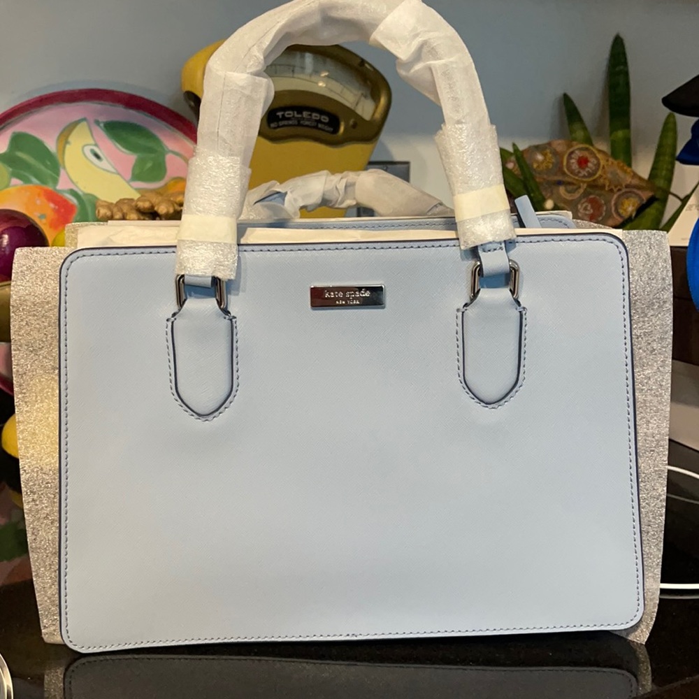 Kate Spade ♠️ Laurel Way Reese Satchel (Bluedawn)